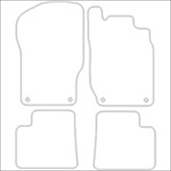 Mercedes M Class/ML Class W164 Car Mats